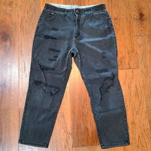 Lee • ripped mom jeans